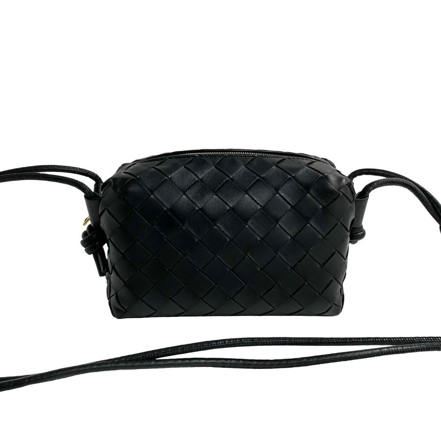 極 美品 袋付き BOTTEGA VENETA ボッテガヴェネタ ループ スモール 