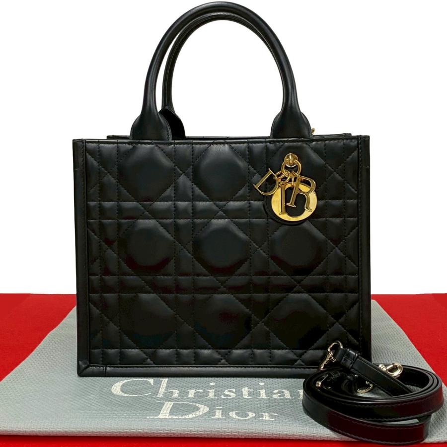 ほぼ未使用 Christian Dior ディオール ブックトート マクロカナージュ