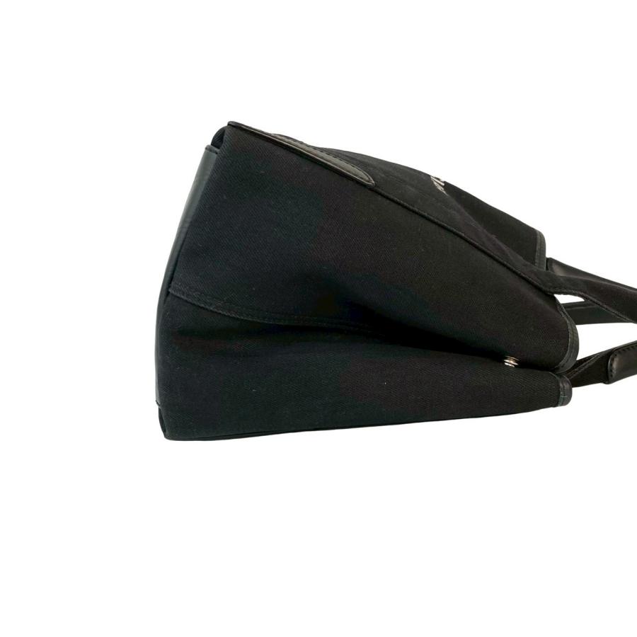 BALENCIAGA（バレンシアガ） 極 美品 希少品 ネイビーカバス S ロゴ