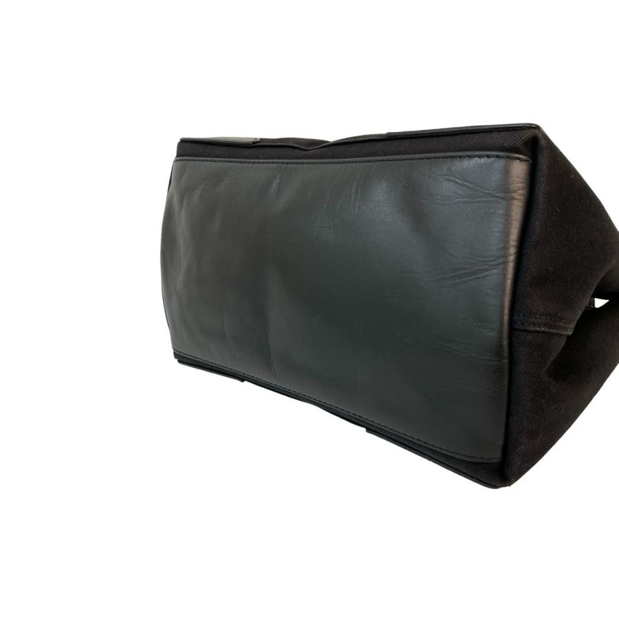 BALENCIAGA（バレンシアガ） 極 美品 希少品 ネイビーカバス S ロゴ