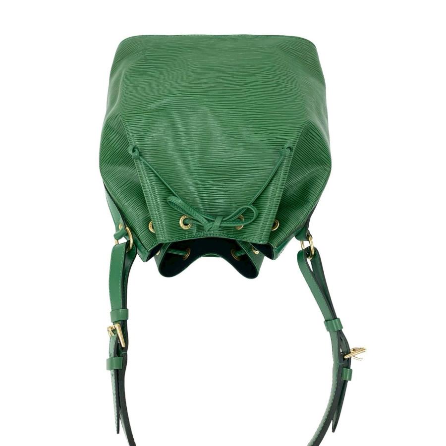 極 美品 LOUIS VUITTON ルイヴィトン ヴィンテージ プチ ノエ エピ レザー 本革 巾着 セミ ワン ショルダーバッグ ボルネオグリーン 40201 LOUIS VUITTON（ルイ・ヴィトン） 極 美品 ヴィンテージ プチ ノエ