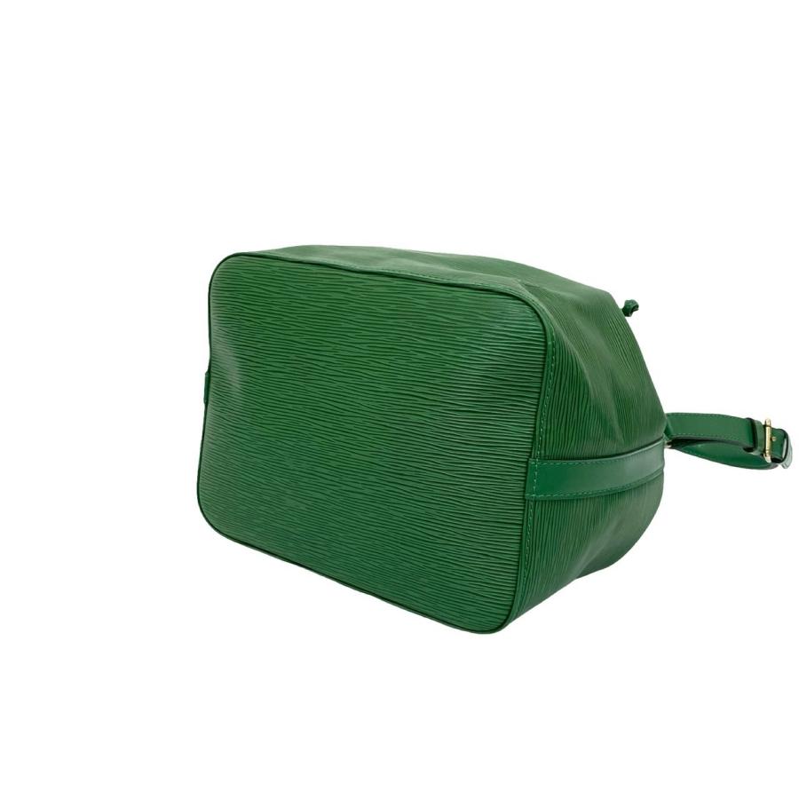 極 美品 LOUIS VUITTON ルイヴィトン ヴィンテージ プチ ノエ エピ レザー 本革 巾着 セミ ワン ショルダーバッグ ボルネオグリーン 40201 LOUIS VUITTON（ルイ・ヴィトン） 極 美品 ヴィンテージ プチ ノエ