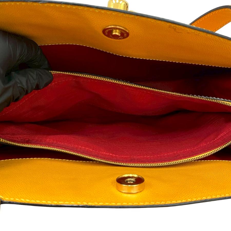 CELINE（セリーヌ） 極 美品 ヴィンテージ ロゴ 金具 レザー 本革