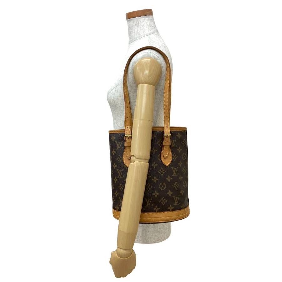 LOUIS VUITTON（ルイ・ヴィトン） 極 美品 バケット モノグラム ロゴ