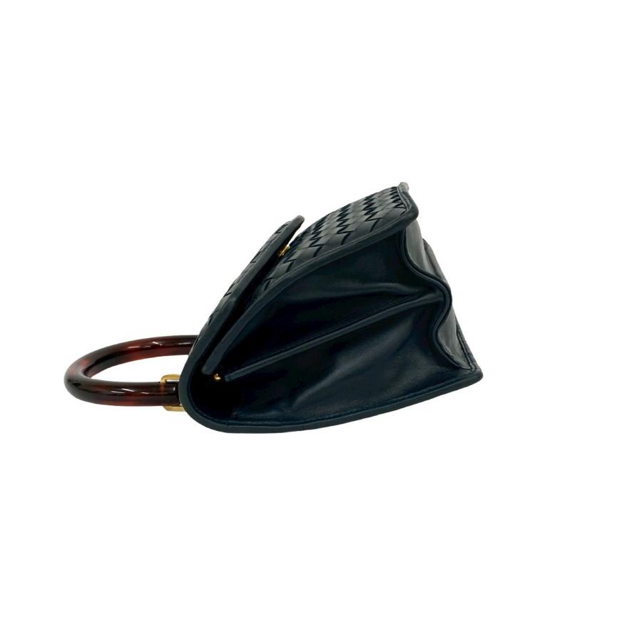 美品✨ボッテガヴェネタ　２way　ハンドバッグ　イントレチャート　ターンロック ボッテガヴェネタ イントレチャート ハンドバッグ 2WAY ショルダー