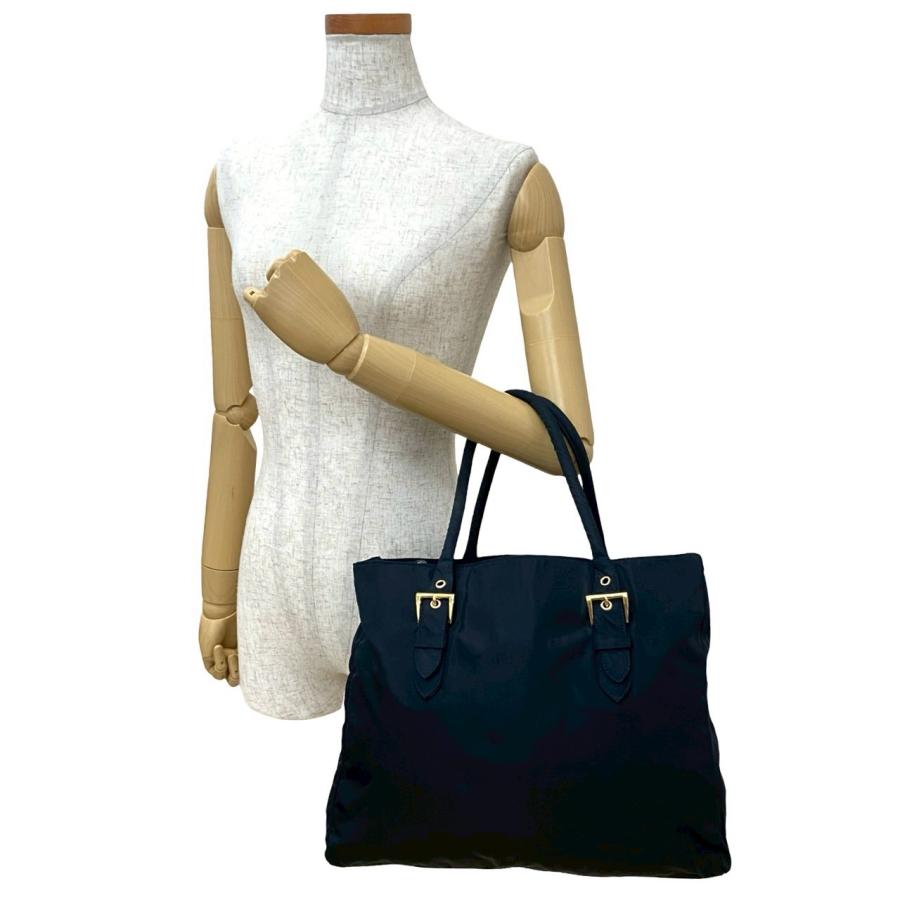 PRADA（プラダ） 極 美品 三角ロゴ ゴールド 金具 テスート ナイロン