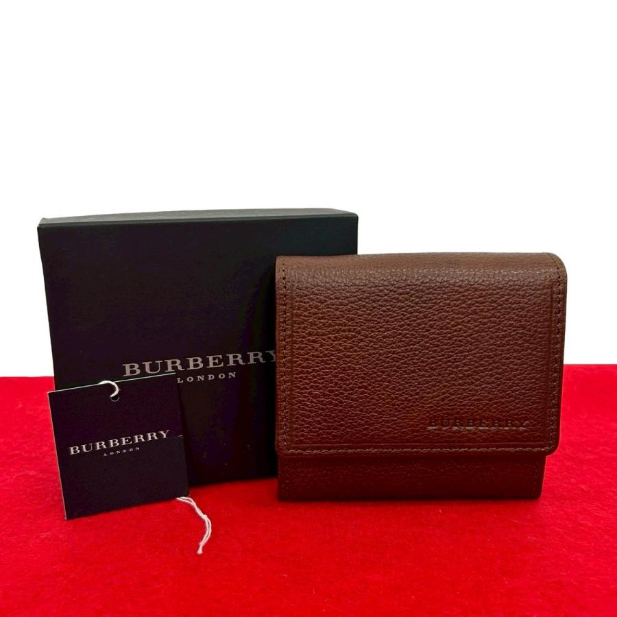 未使用品　BURBERRY　バーバリー　コインケース　ノバチェック　ロゴ型押し BURBERRY（バーバリー） 未使用保管品 希少品 箱付き ノバチェック 柄