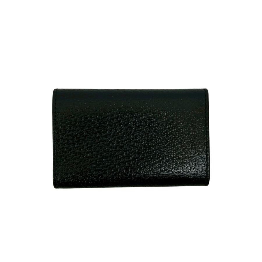GUCCI（グッチ） 極 美品 希少品 G ロゴ プレート レザー 本革 三