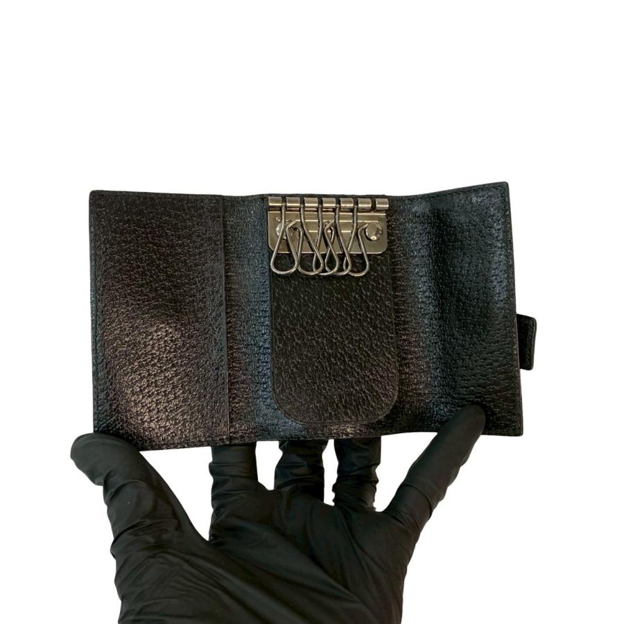 GUCCI（グッチ） 極 美品 希少品 G ロゴ 刻印 金具 レザー 本革