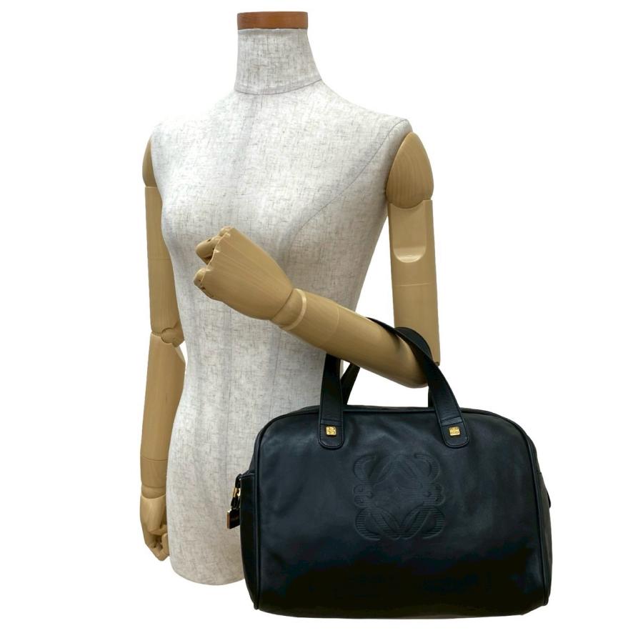 LOEWE（ロエベ） 極 美品 保存袋付き アナグラム ロゴ 刻印 金具