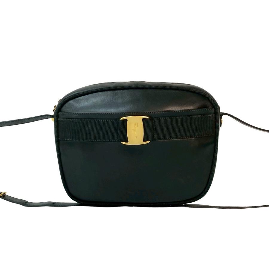 極 美品 Salvatore Ferragamo サルヴァトーレフェラガモ ヴァラ ロゴ