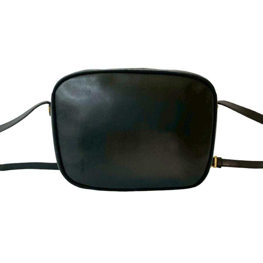 極 美品 Salvatore Ferragamo サルヴァトーレフェラガモ ヴァラ ロゴ 金具 レザー 本革 ミニ ショルダーバッグ ブラック 黒 30475 kanteikyoku-morioka_1-240002039507