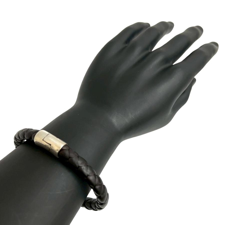 未使用✨ボッテガ ヴェネタ ブレスレット レザー イントレチャート 極 美品 希少品 BOTTEGA VENETA ボッテガヴェネタ イントレチャート