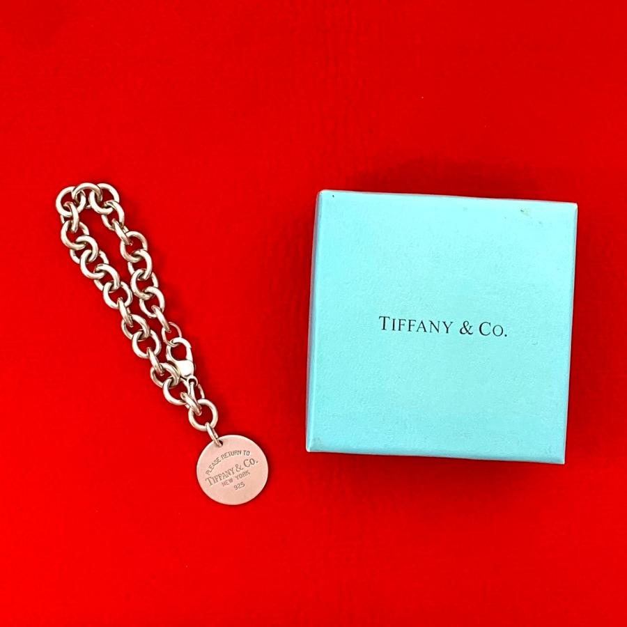 TIFFANY&Co.（ティファニー） 極 美品 リターントゥ オーバル
