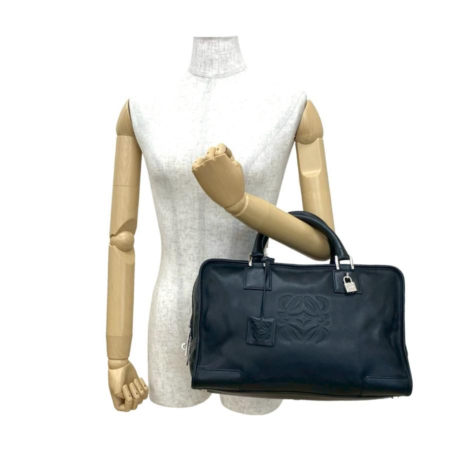 LOEWE（ロエベ） 極 美品 鍵付き アマソナ 36 アナグラム ロゴ 刻印