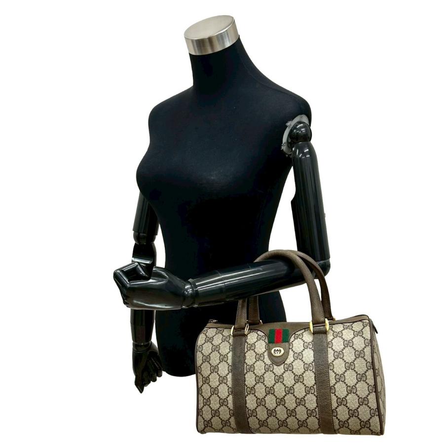 GUCCI グッチ　ボストンバッグ　シェリーライン　オールドグッチ GUCCI（グッチ） ほぼ未使用 オールドグッチ ヴィンテージ シェリー