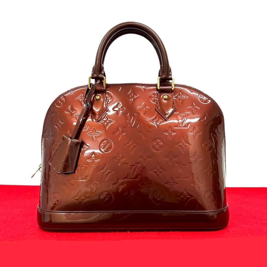 LOUIS VUITTON（ルイ・ヴィトン） 極 美品 アルマ ヴェルニ パテント 