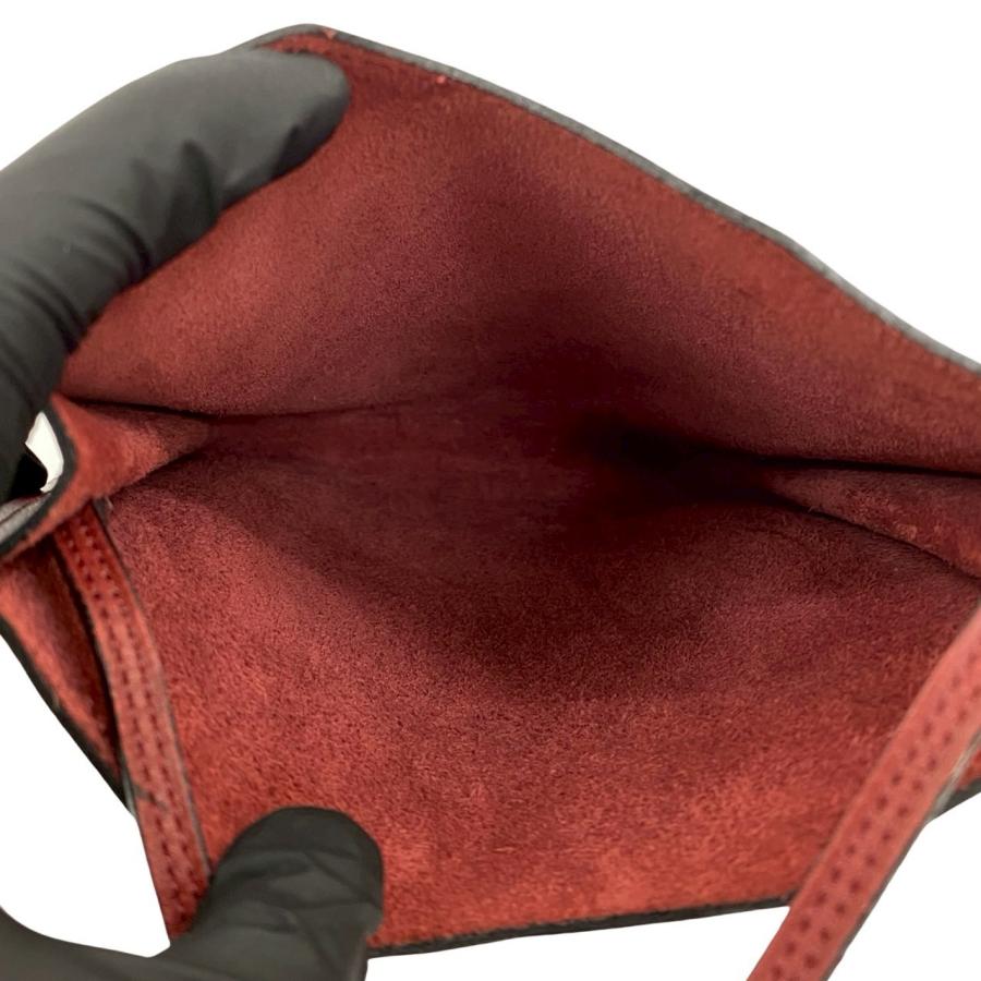 極 美品 袋付き HERMES エルメス オメニトゥ ボックスカーフ レザー 本革 ショルダーバッグ ポシェット サコッシュ ルージュアッシュ 27068 HERMES（エルメス） 極 美品 袋付き オメニトゥ ボックスカーフ レザー