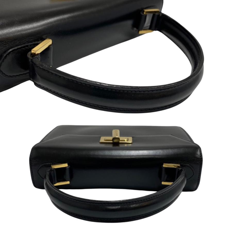 CELINE 美品 セリーヌ ヴィンテージ ロゴ ターンロック 金具 CELINE 美品 セリーヌ ヴィンテージ ロゴ ターンロック 金具