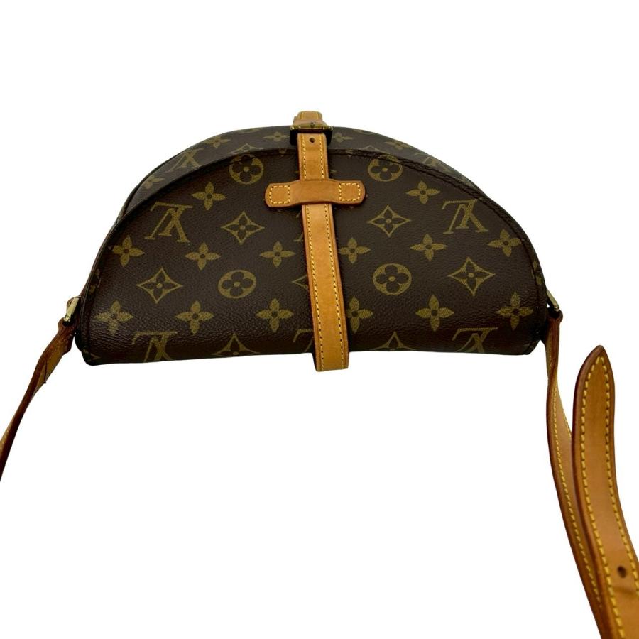 極 美品 LOUIS VUITTON ルイヴィトン ヴィンテージ シャンティ PM モノグラム レザー 本革 ショルダーバッグ ポシェット ブラウン 10970 LOUIS VUITTON（ルイ・ヴィトン） 極 美品 ヴィンテージ シャンティ PM