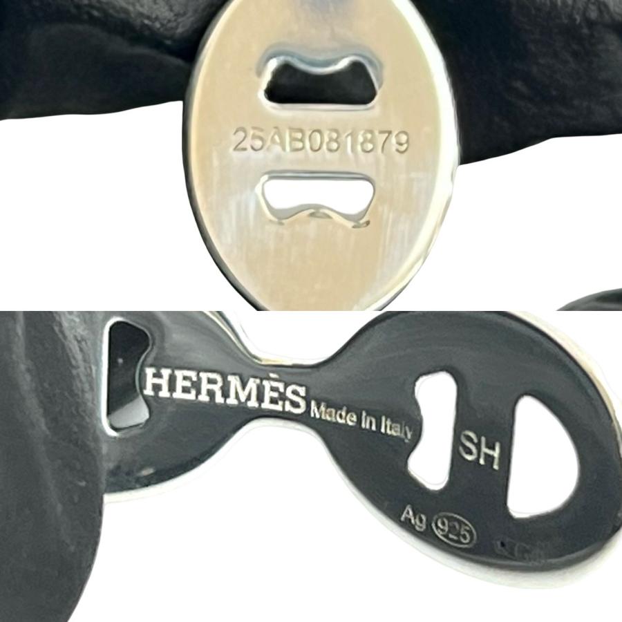 HERMES（エルメス） 極 美品 箱付き アンシェネ バングル シルバー925