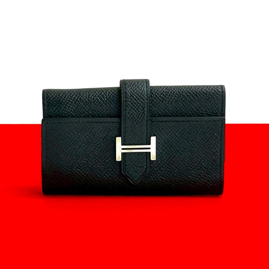 HERMES（エルメス） 極 美品 T 刻印 ベアン キーケース 三つ折り 4連 