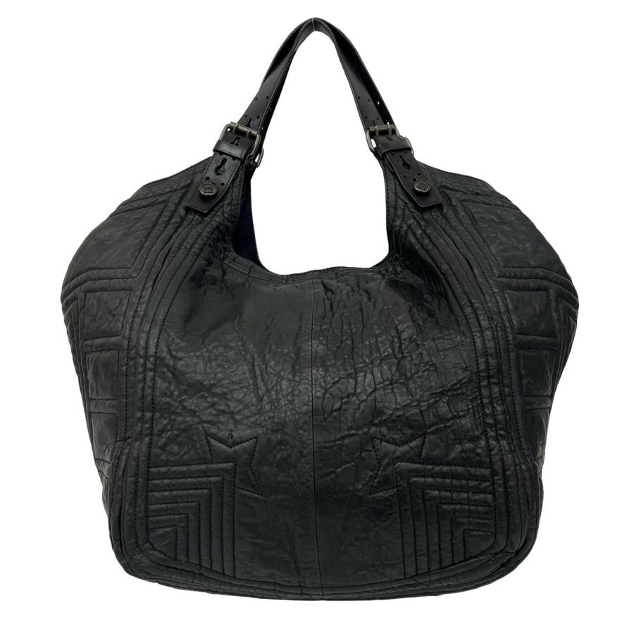 極 美品 希少品 GIVENCHY ジバンシィ 4Gロゴ 金具 ステッチ レザー 本