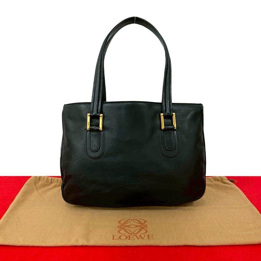 LOEWE（ロエベ） 極 美品 保存袋付き ヴィンテージ アナグラム ロゴ