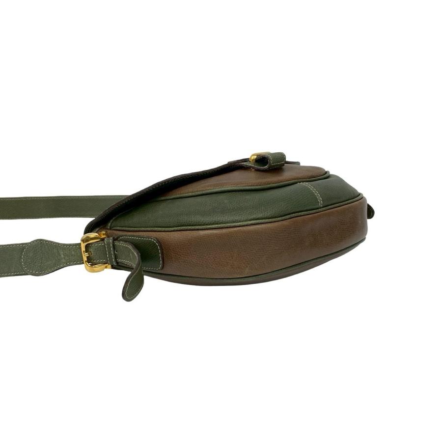 LOEWE（ロエベ） 極 美品 ヴィンテージ アナグラム ロゴ 刻印 レザー