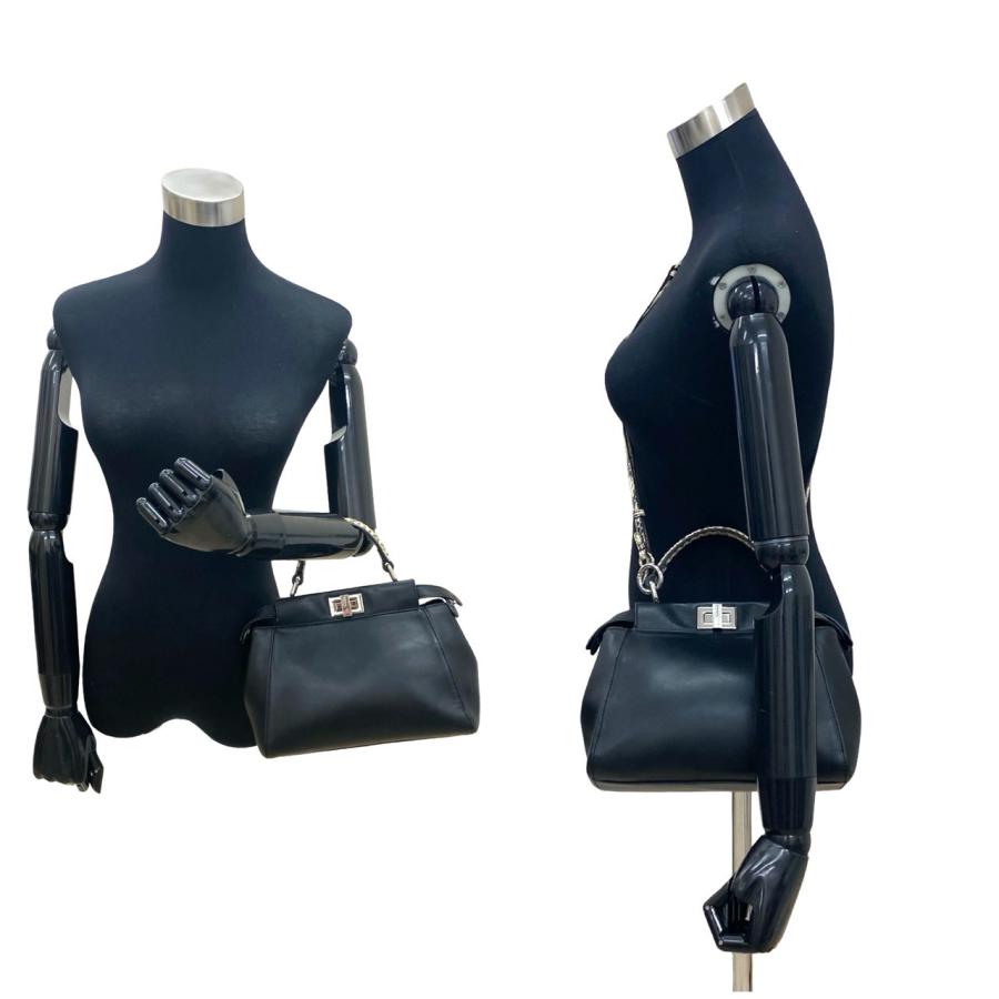 FENDI（フェンディ） 極 美品 ピーカブー モンスター パイソン レザー