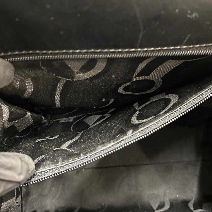 極 美品 Salvatore Ferragamo サルヴァトーレフェラガモ ヴァラ リボン  