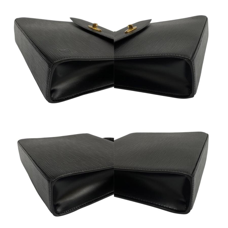 LOUIS VUITTON / マルゼルブ_エピ/レザー/BLK LOUIS VUITTON 極 美品 ルイヴィトン ヴィンテージ マルゼルブ エピ