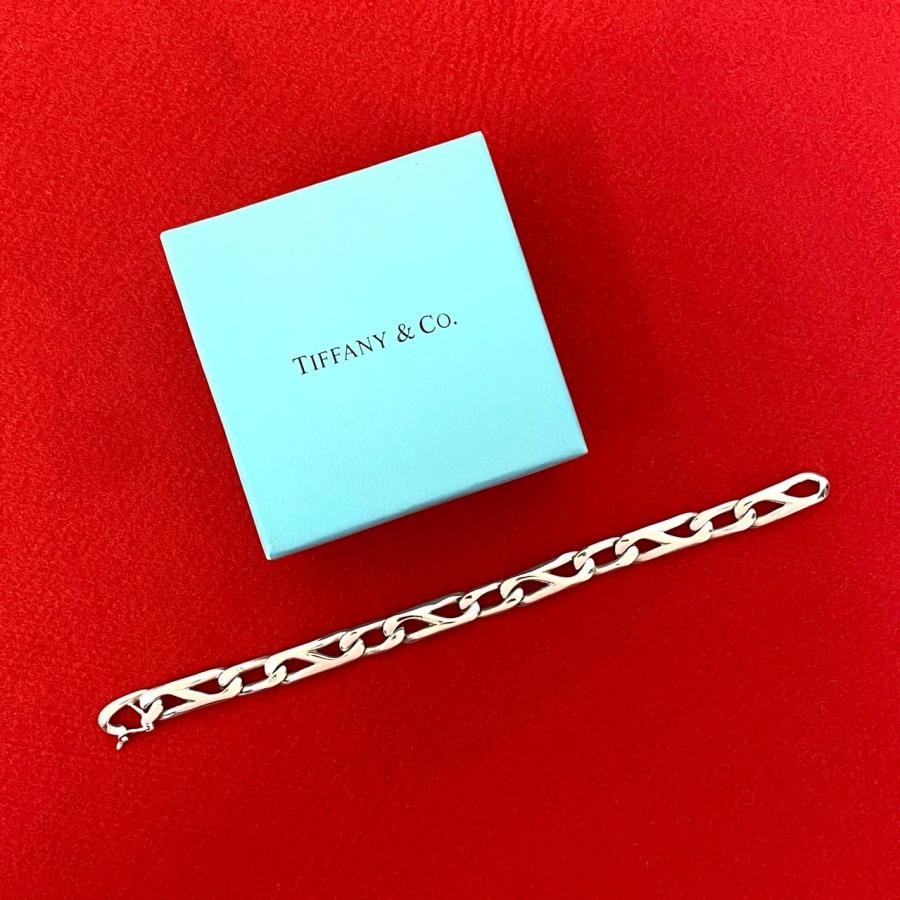 TIFFANY&Co.（ティファニー） 極 美品 クリップ シェイプ リンク
