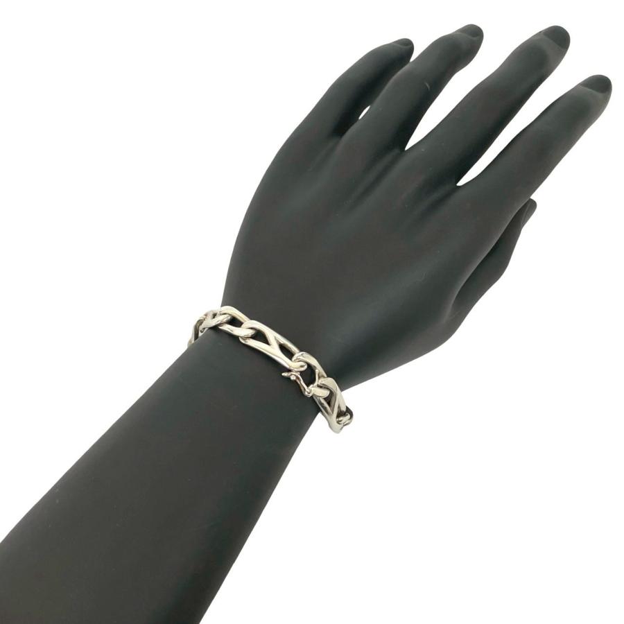 Tiffany シルバー リンクチェーン ブレスレット TIFFANY&Co.（ティファニー） 極 美品 クリップ シェイプ リンク