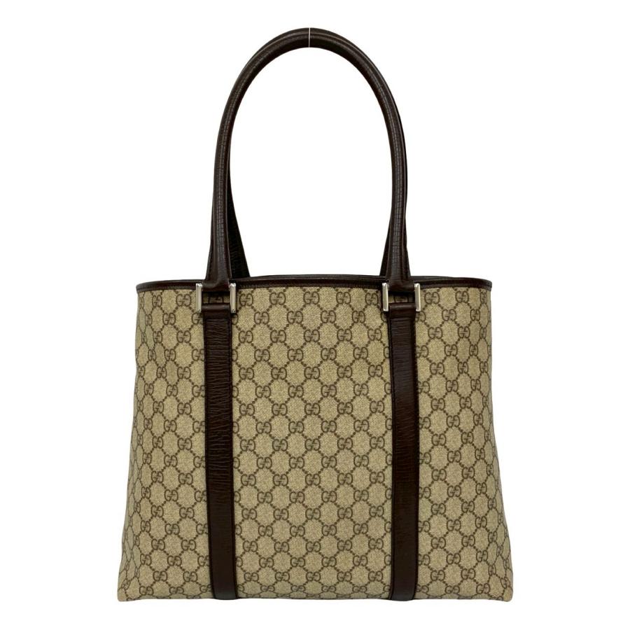 GUCCI（グッチ） 極 美品 袋付き GG スプリーム GG 柄 レザー 本革 