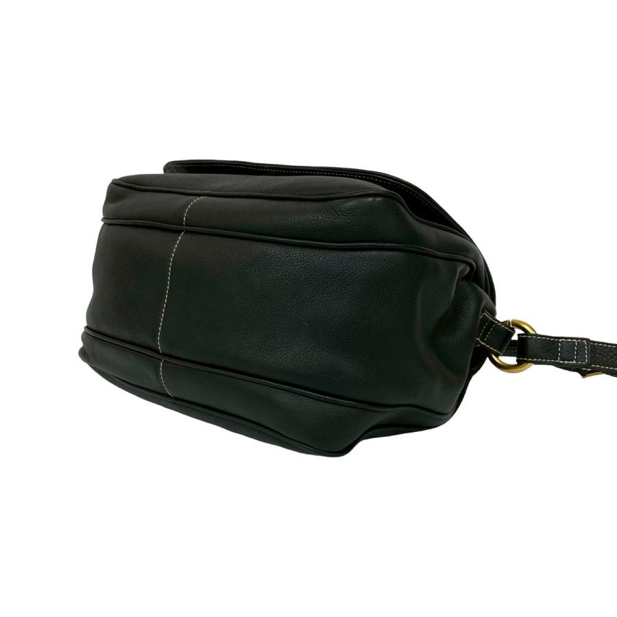 LOEWE（ロエベ） 極 美品 袋付き アナグラム ロゴ レザー 本革
