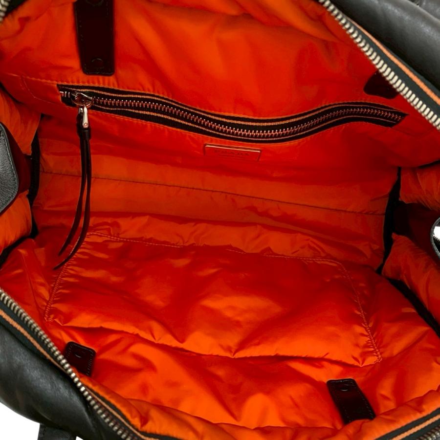 極美品 ほぼ未使用 PRADA プラダ トート大容量 軽量 PRADA（プラダ） 極 美品 希少品 ロゴ レザー 本革 トートバッグ セミ