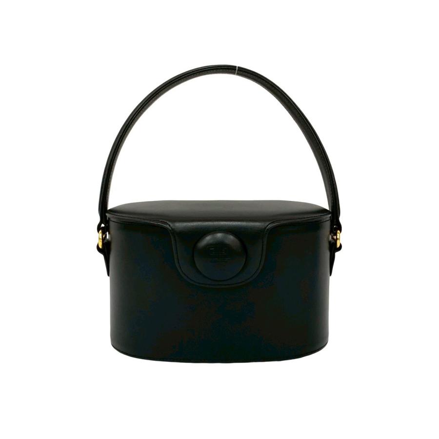 美品 GIVENCHY ヴィンテージ レザーハンドバッグ 4G ゴールド金具