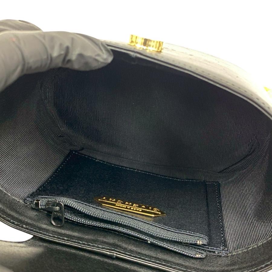 極 美品 GIVENCHY ジバンシィ ヴィンテージ 4G ロゴ 金具 レザー 本革
