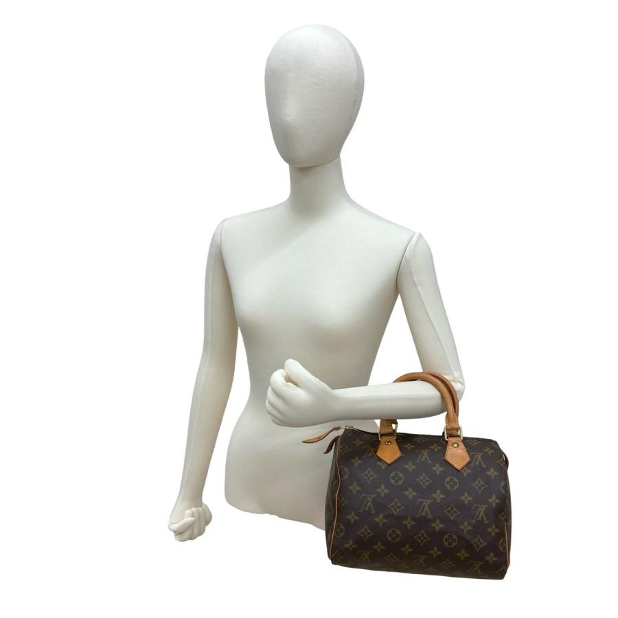 ルイヴィトン スピーディ25 ミニボストン ハンドバッグ ヴィンテージ加工 LOUIS VUITTON（ルイ・ヴィトン） 極 美品 鍵付き ヴィンテージ