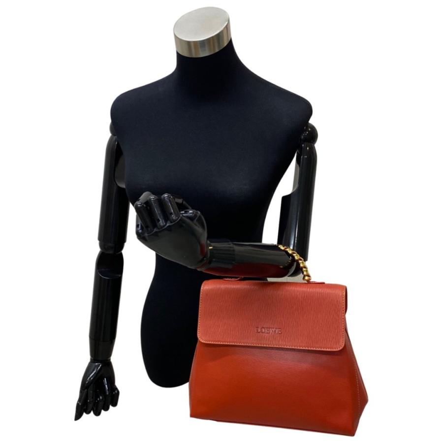 LOEWE 極 美品 保存袋付き ロエベ ロゴ ベラスケス ツイストハンドル  