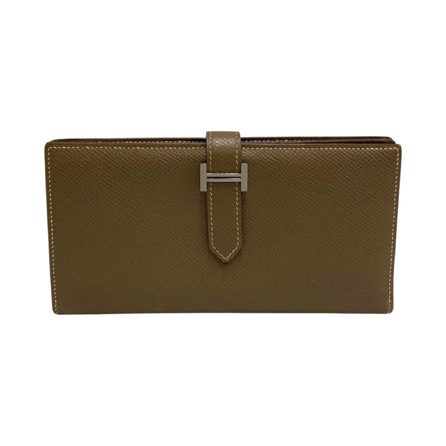 HERMES 極 美品 □O刻印 2011年製 エルメス ベアンスフレ ロゴ 金具 