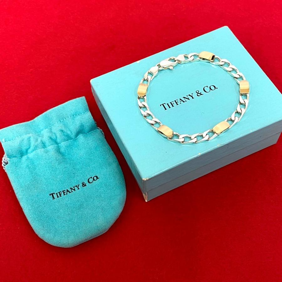 TIFFANY&Co.（ティファニー） 極 美品 箱 袋付き フィガロ チェーン