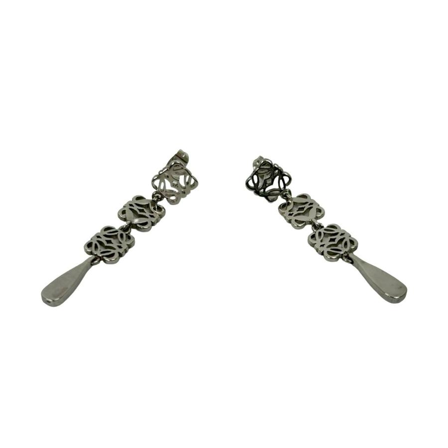 LOEWE（ロエベ） 極 美品 希少品 アナグラム ロゴ モチーフ メッキ