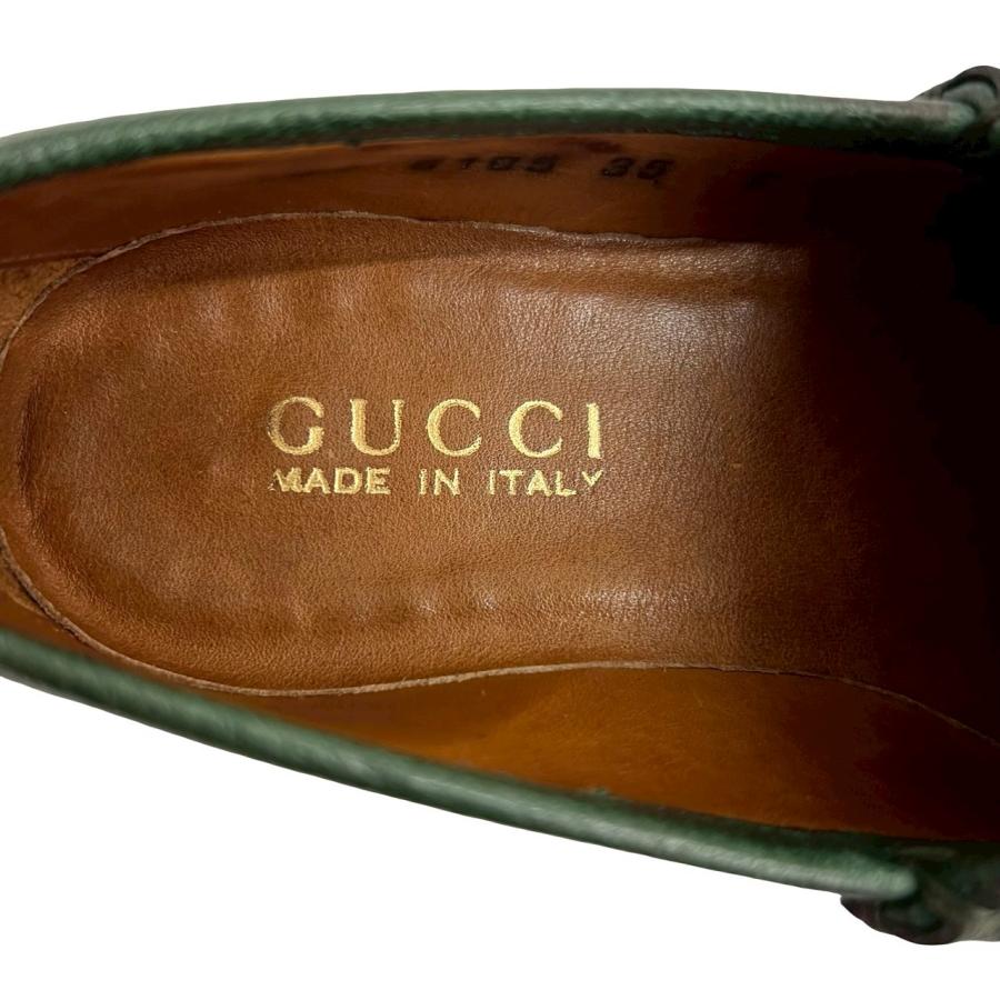 GUCCI（グッチ） 極 美品 箱付き ホースビット 金具 レザー 本革 