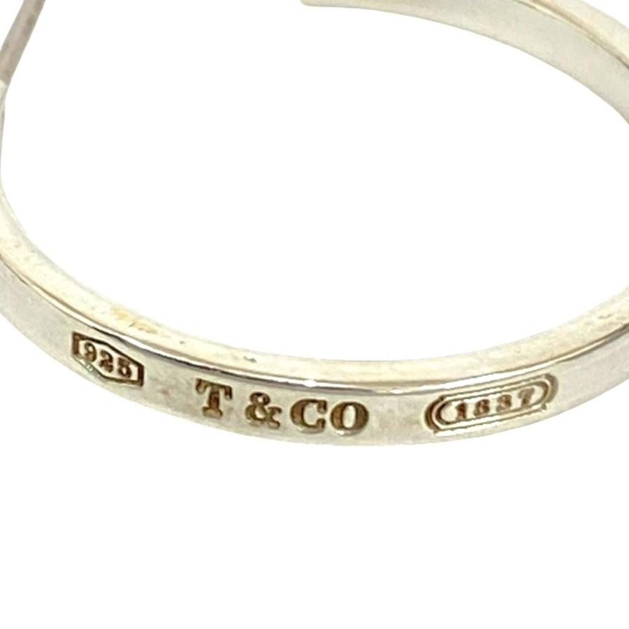TIFFANY&Co.（ティファニー） 極 美品 1837 ナロー フープ ピアス