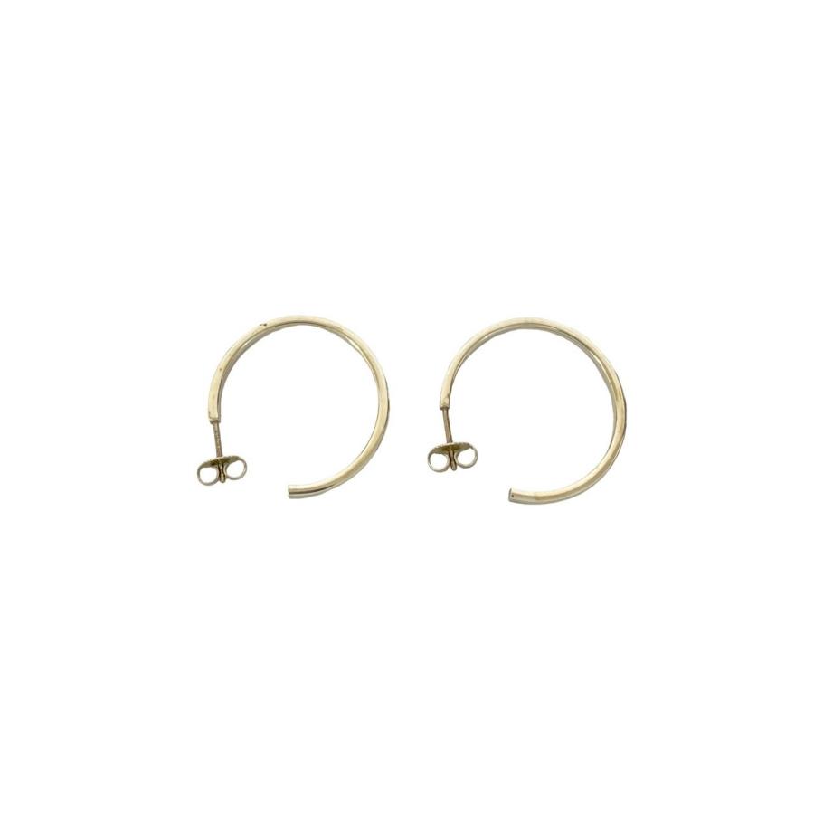 TIFFANY&Co.（ティファニー） 極 美品 1837 ナロー フープ ピアス