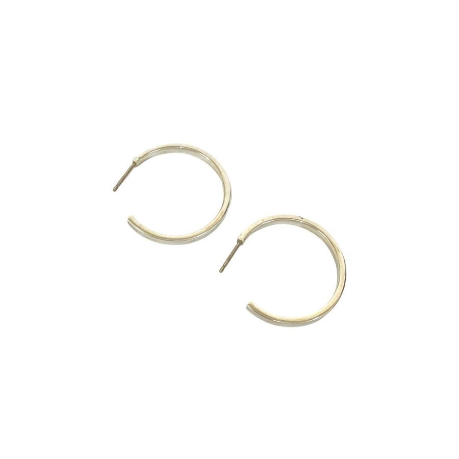 TIFFANY&Co.（ティファニー） 極 美品 1837 ナロー フープ ピアス