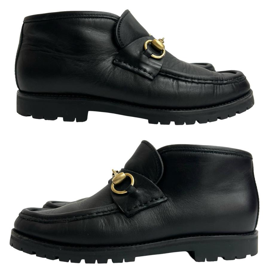 GUCCI（グッチ） 極 美品 ホースビット 金具 レザー 本革 ショート 
