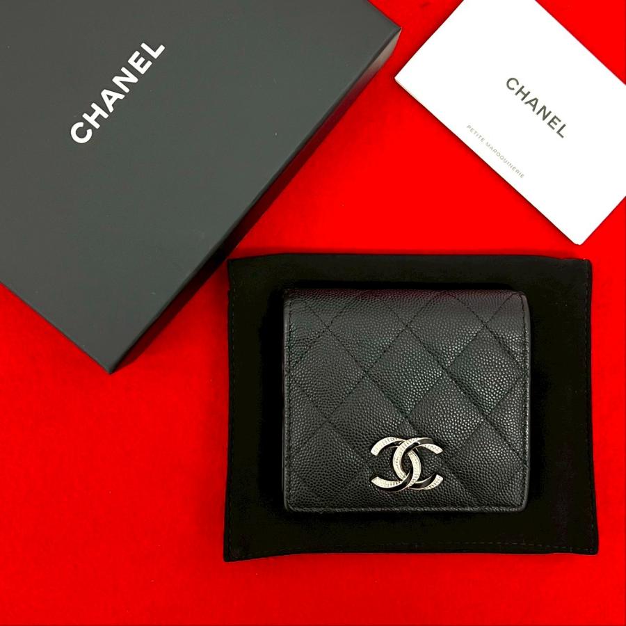 CHANEL（シャネル） 極 美品 箱 袋付 シール有 マトラッセ ココマーク